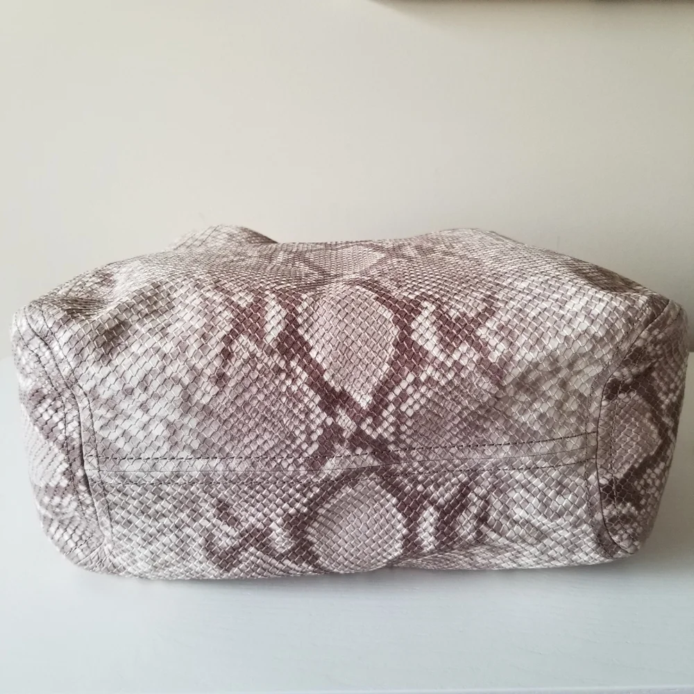 Michael Kors Reptile Slouchy Hobo Bag
